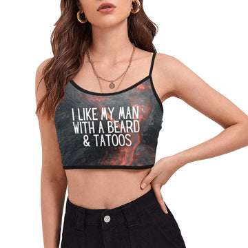 Beard & Tats Crop Top