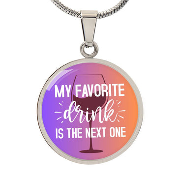 My Favorite Drink Necklace - GetGifts