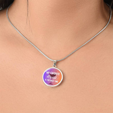 My Favorite Drink Necklace - GetGifts