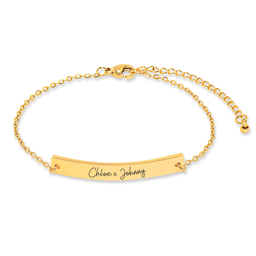 Custom Bar Name Bracelet - GetGifts