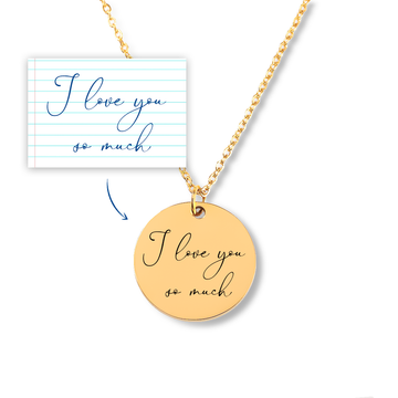 Custom Handwritten Pendant - GetGifts
