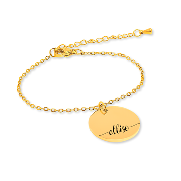 Custom Pendant Name Bracelet - GetGifts