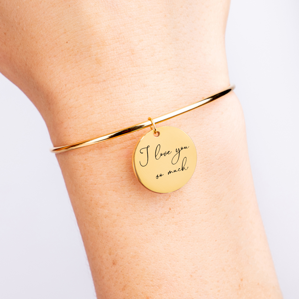 Handwritten Bangle - GetGifts