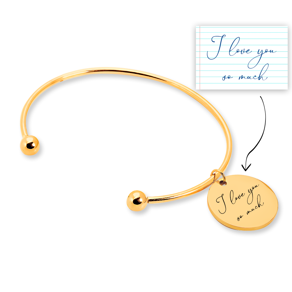 Handwritten Bangle - GetGifts