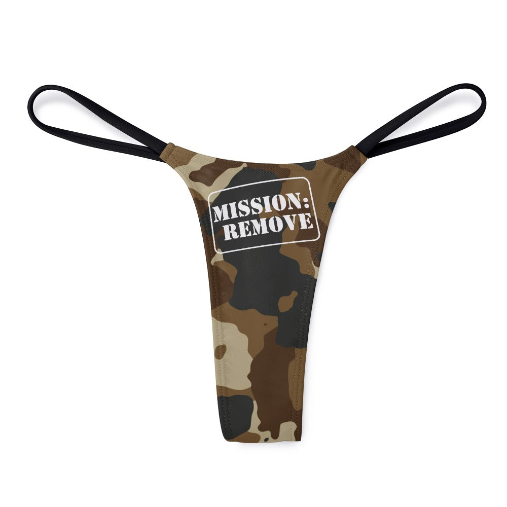 Mission: Remove Thin Thong