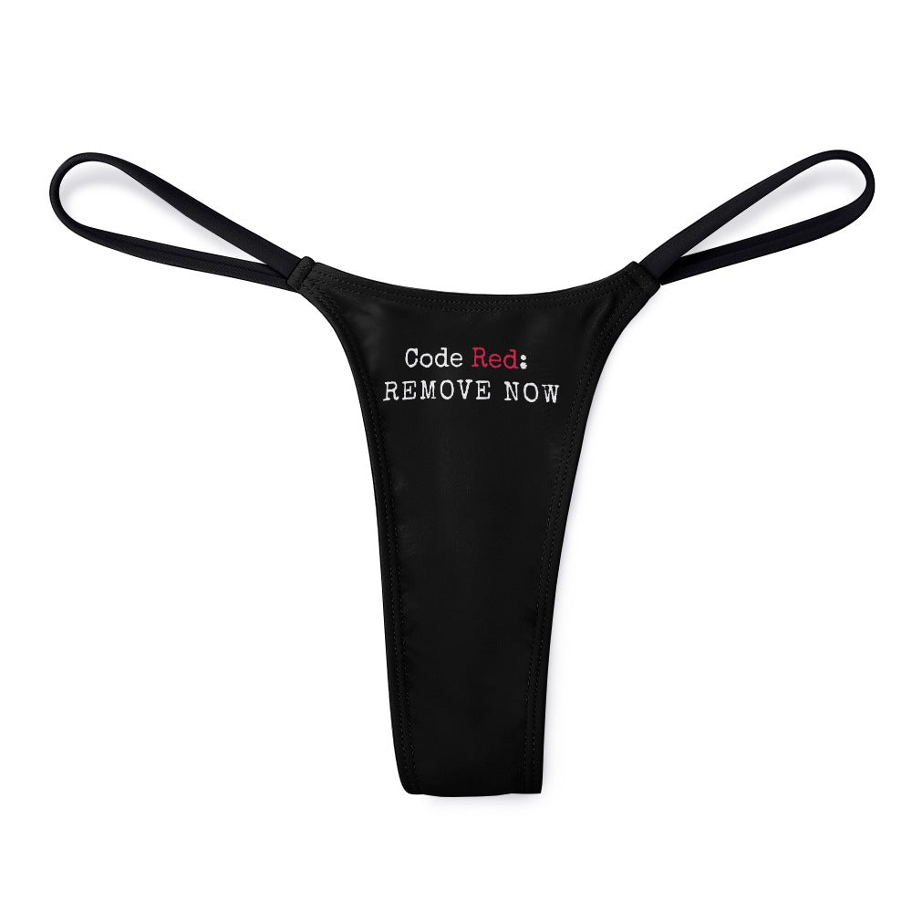 Code Red Thin Thong
