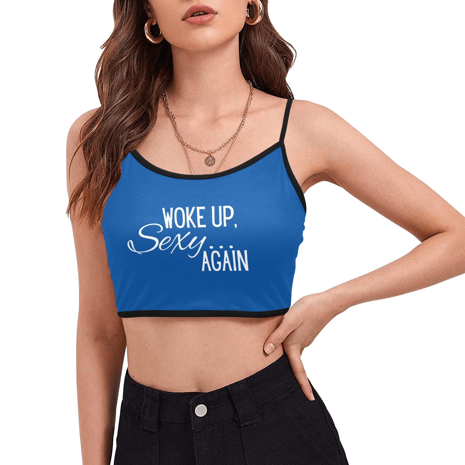 Woke Up Sexy Crop Top - GetGifts