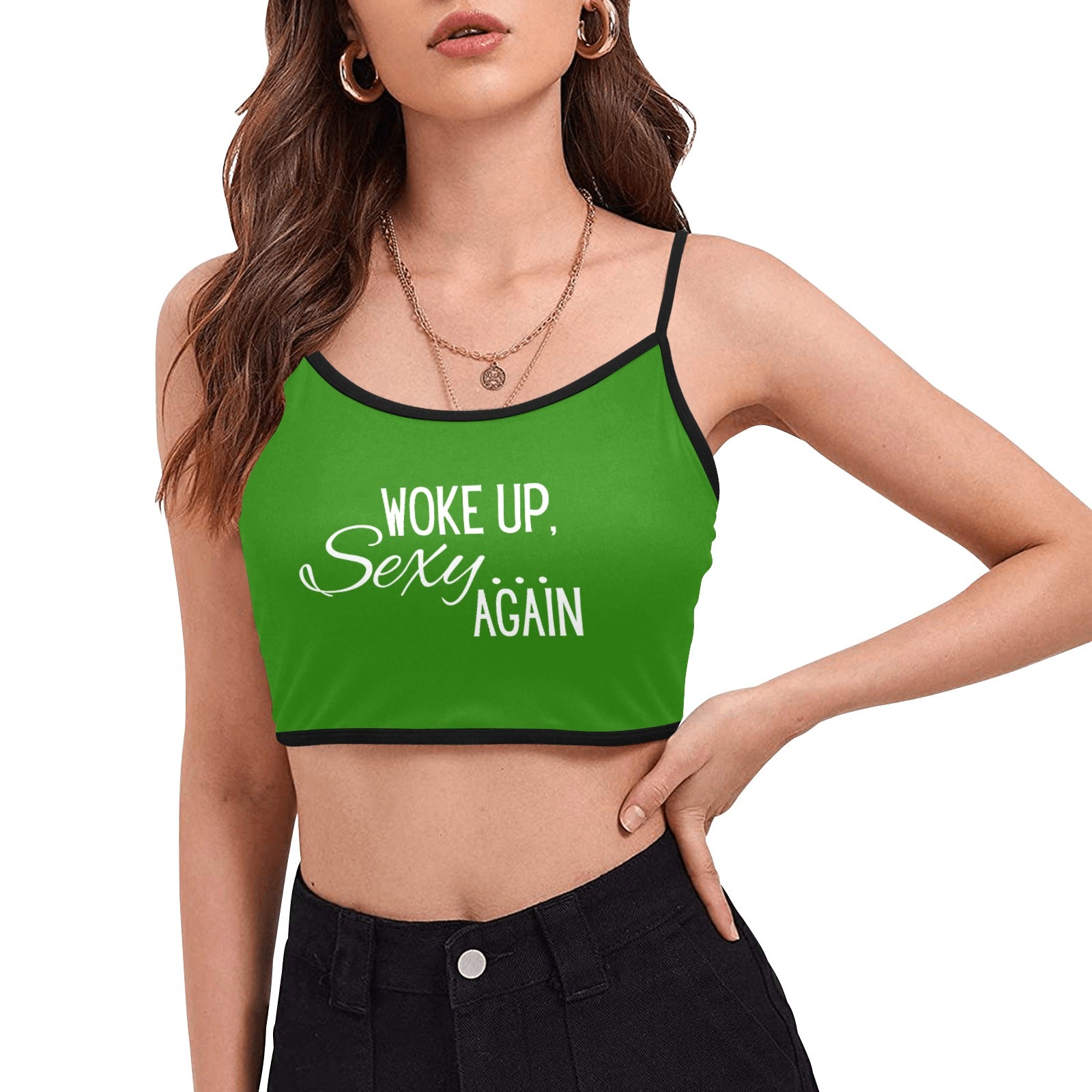 Woke Up Sexy Crop Top - GetGifts