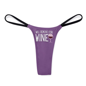 Remove for Wine Thin Thong