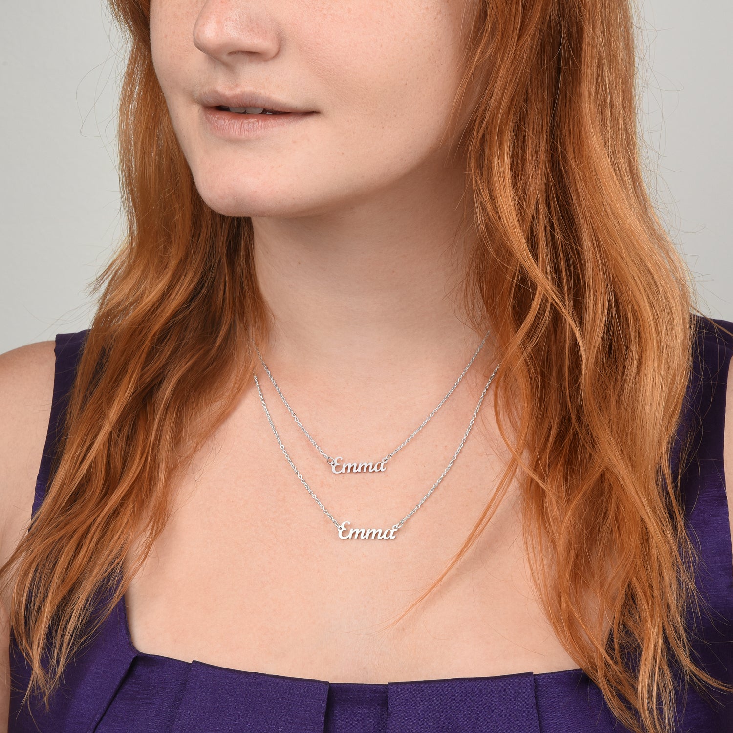 Keep Reaching Name Necklace - GetGifts