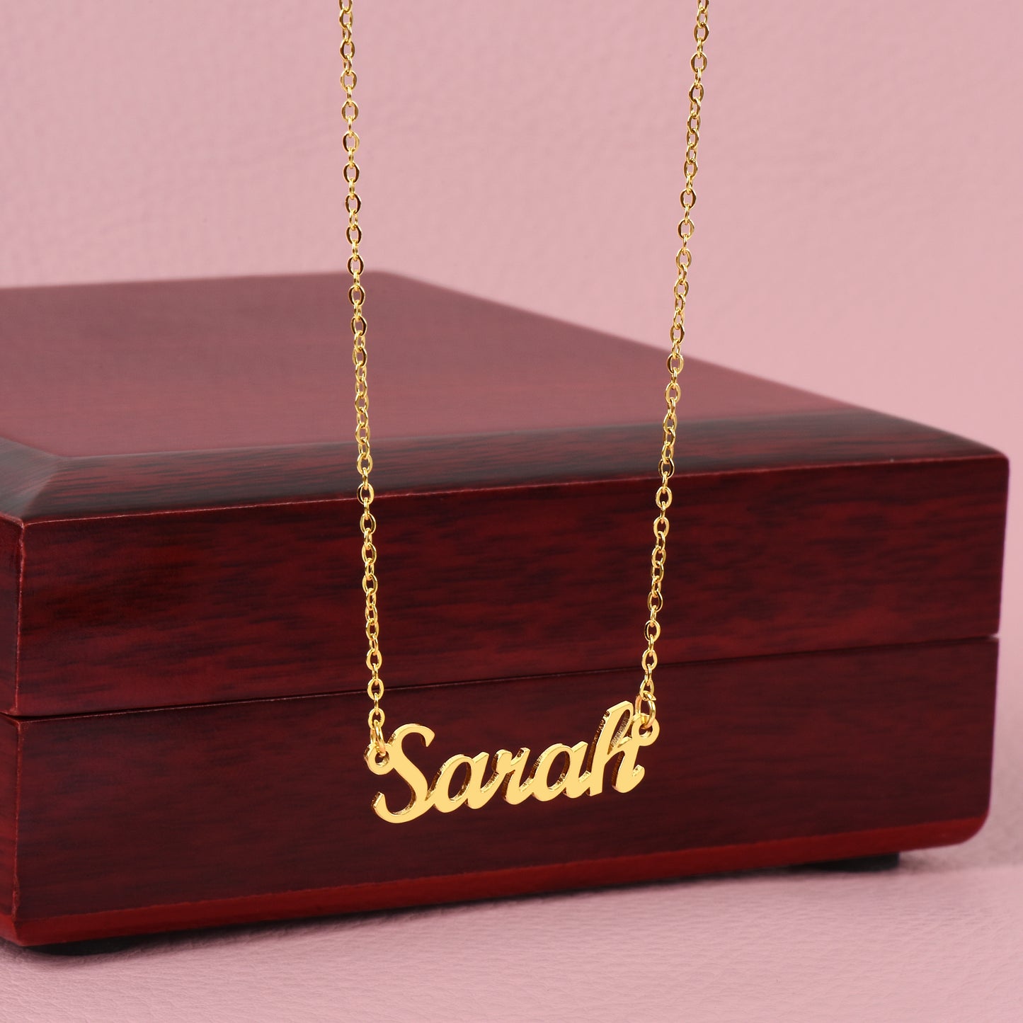 Keep Reaching Name Necklace