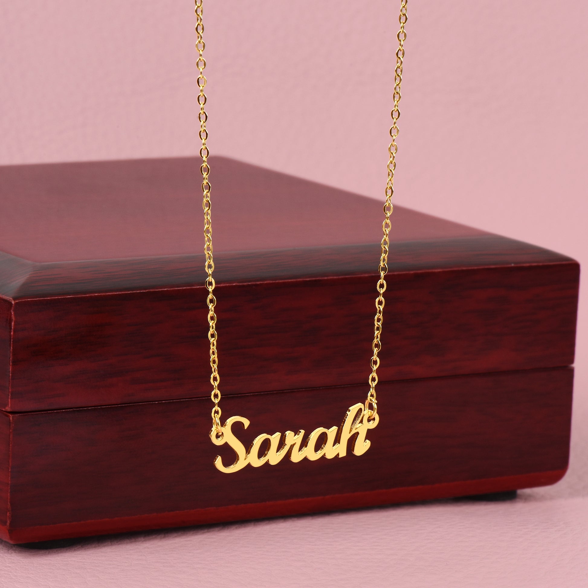 Keep Reaching Name Necklace - GetGifts