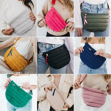 Jolie Puffer Belt Bag in Nine Colors
