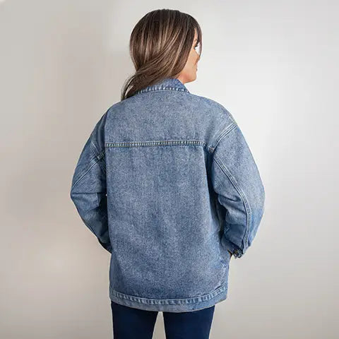 In My Dog Mom Era Jean Jacket