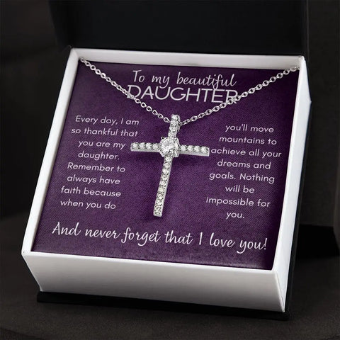 Always Have Faith Cross Necklace