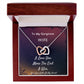 Hearts Necklace from Husband to Wife - Everlasting Love and Unity