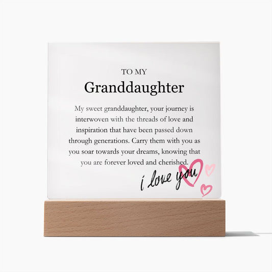 To My Granddaughter - Soar High