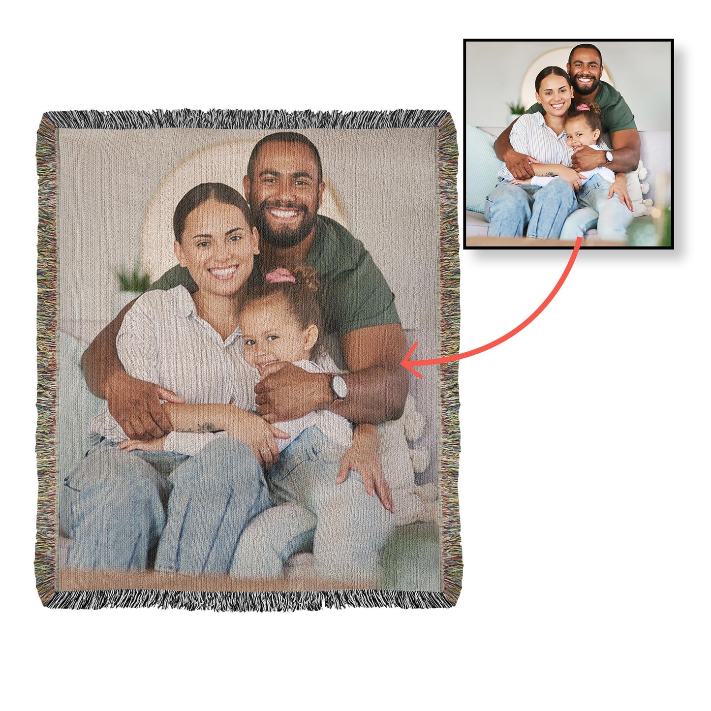 Keepsake Wooven Blanket