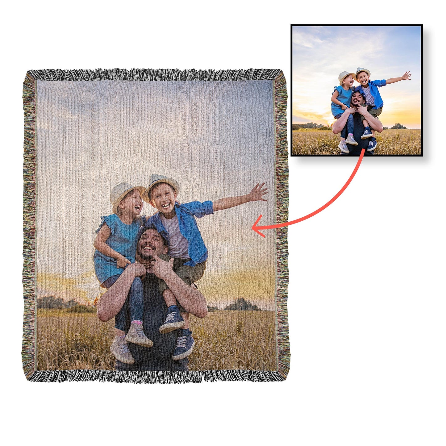 Keepsake Wooven Blanket