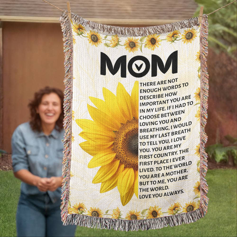 My Mom, My World Blanket