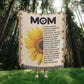 My Mom, My World Blanket