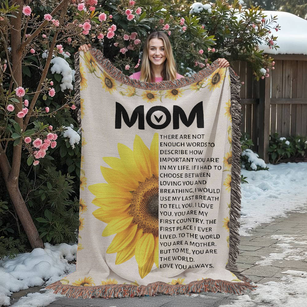 My Mom, My World Blanket