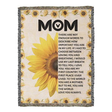 My Mom, My World Blanket