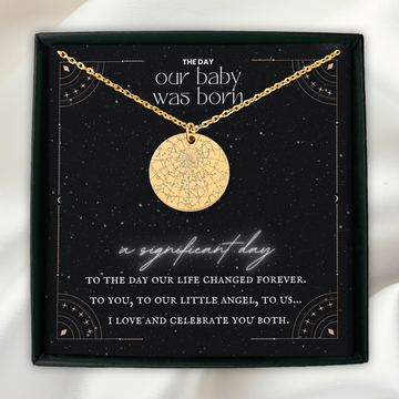 Baby Star Map Necklace
