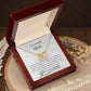 Be There For Me - 18K Yellow Gold Finish / Luxury Box