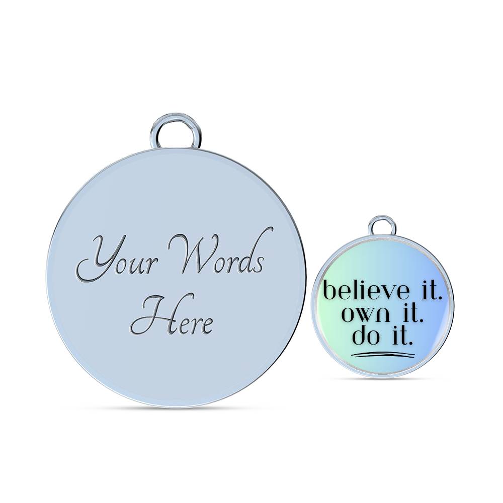 Believe. Own. Do. Bangle - GetGifts