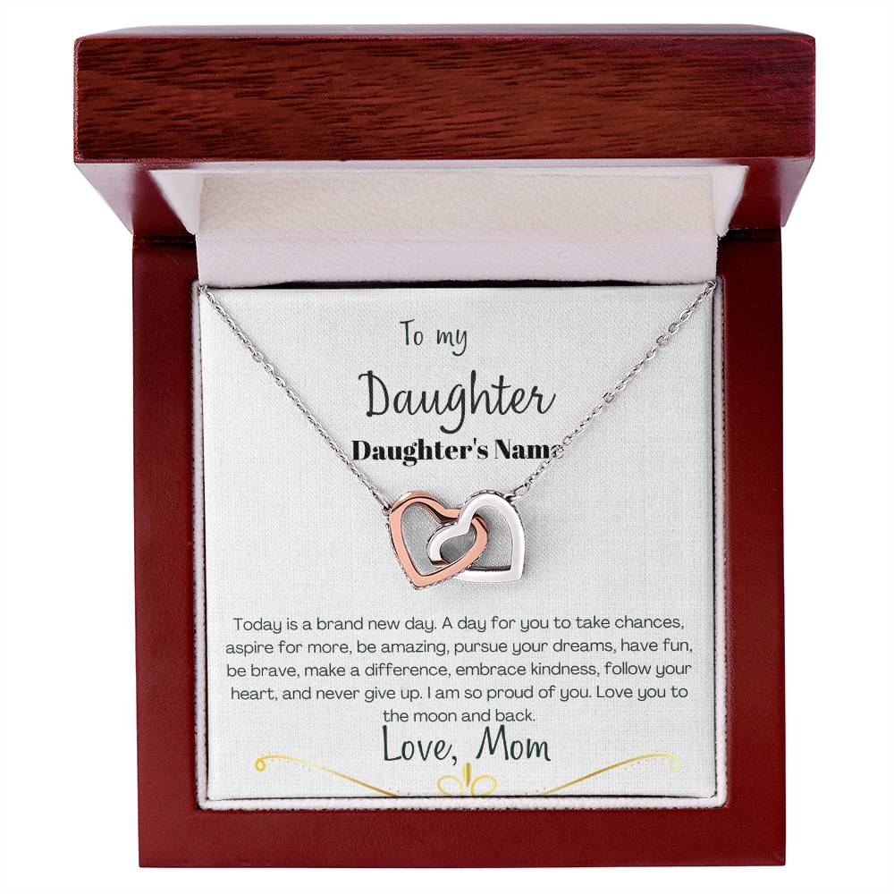 Brand New Day - Sweetheart Necklace Love Mom Polished