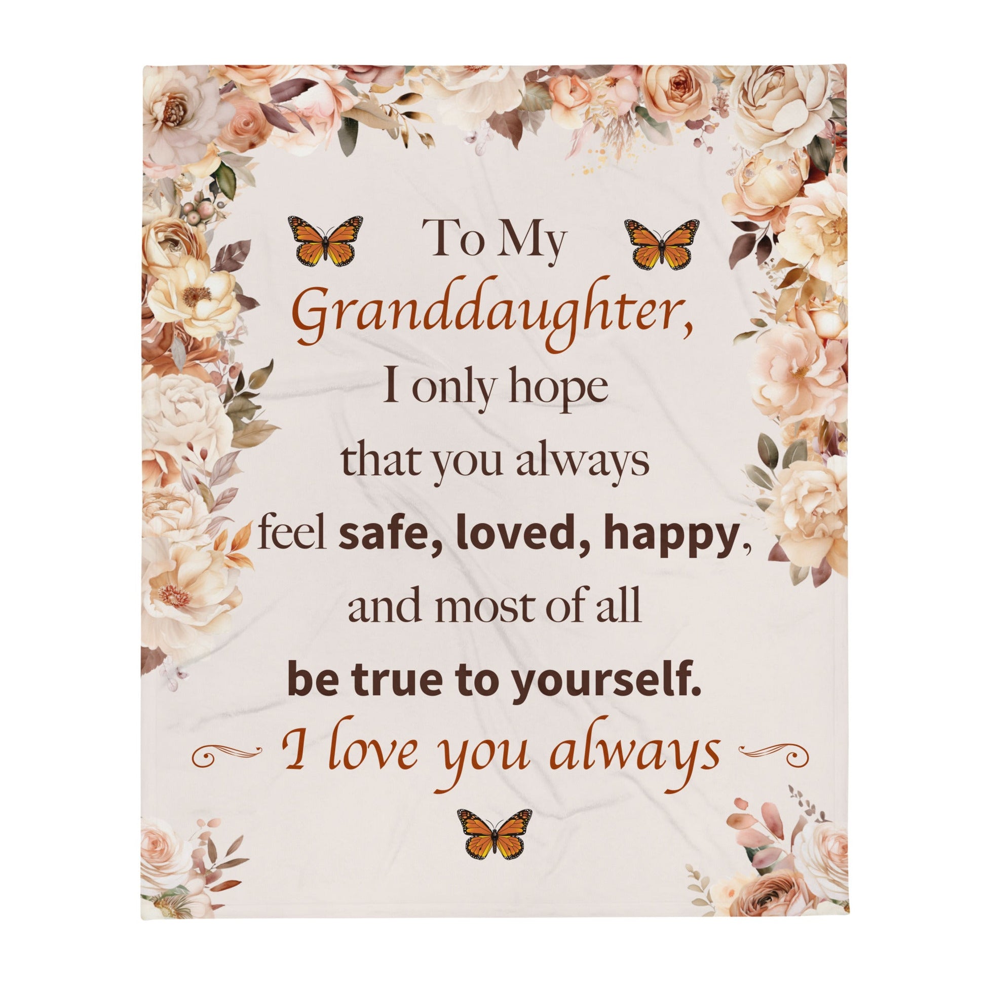 Butterflies & Flowers Be Yourself - GetGifts