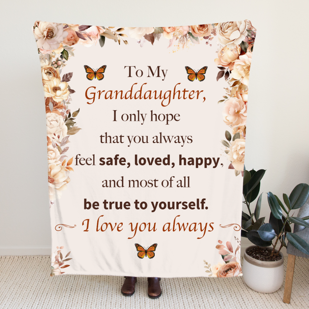 Butterflies & Flowers Be Yourself - GetGifts