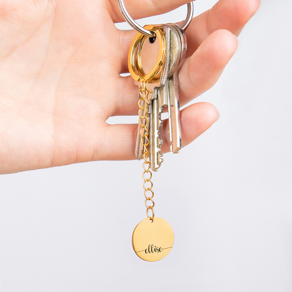 Custom Name Keychain - GetGifts
