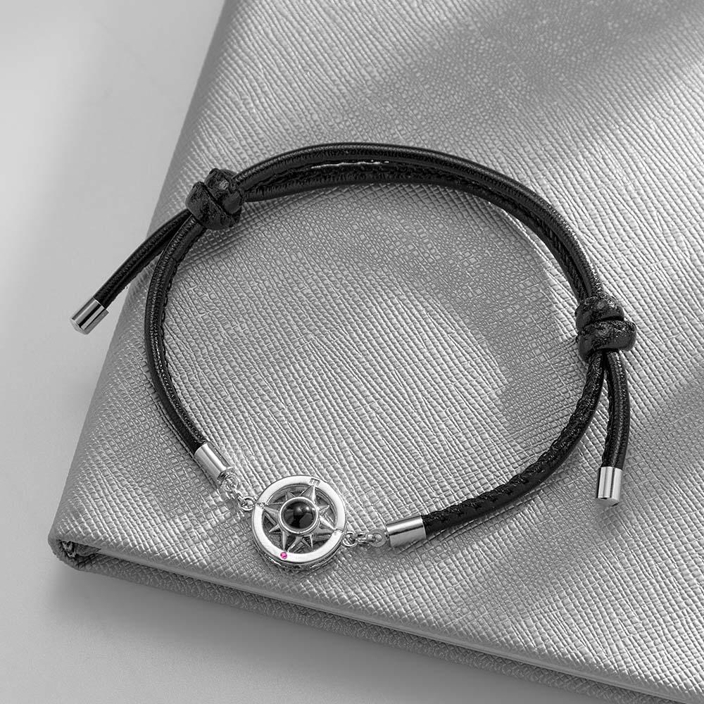 Custom Projection Bracelet Compass - GetGifts