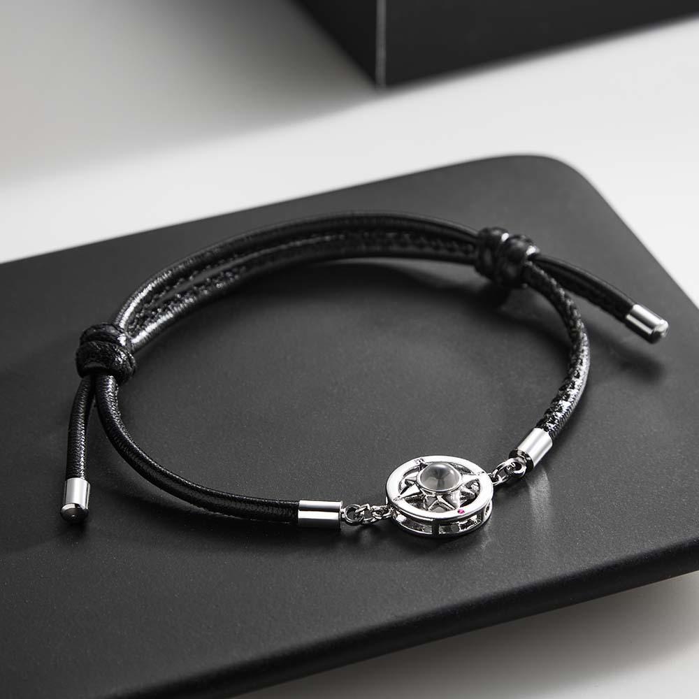 Custom Projection Bracelet Compass - GetGifts