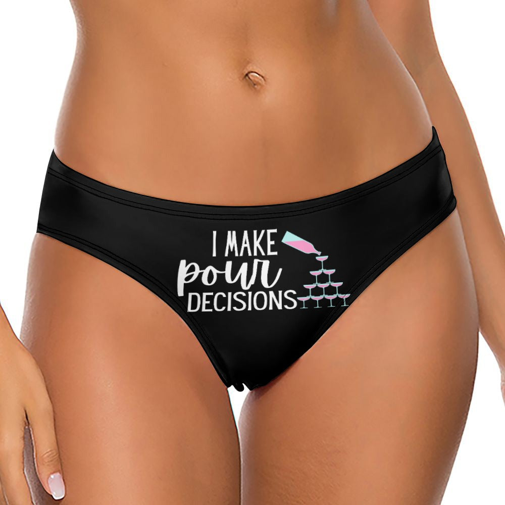 Pour Decisions Thong - GetGifts