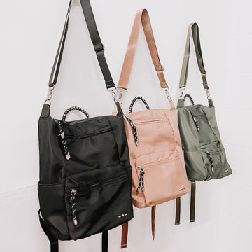 Ryanne Roped Backpack in Three Colors