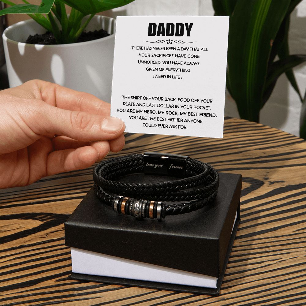 Daddy - Given Me Everything Forever Bracelet Jewelry