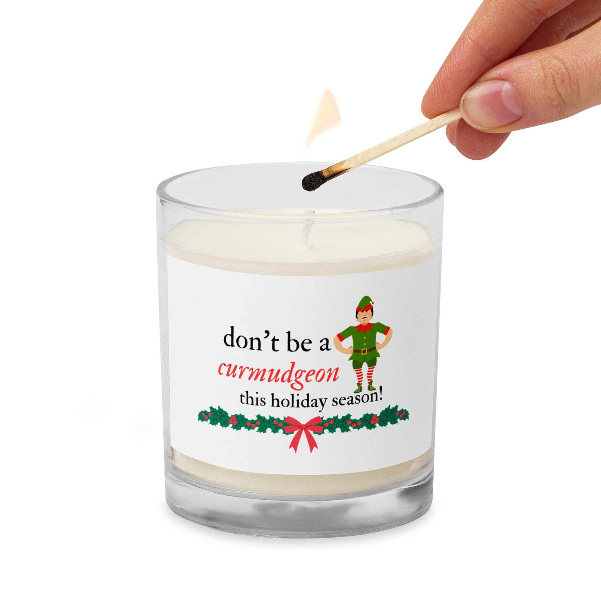 Don’t be a Curmudgeon Candle