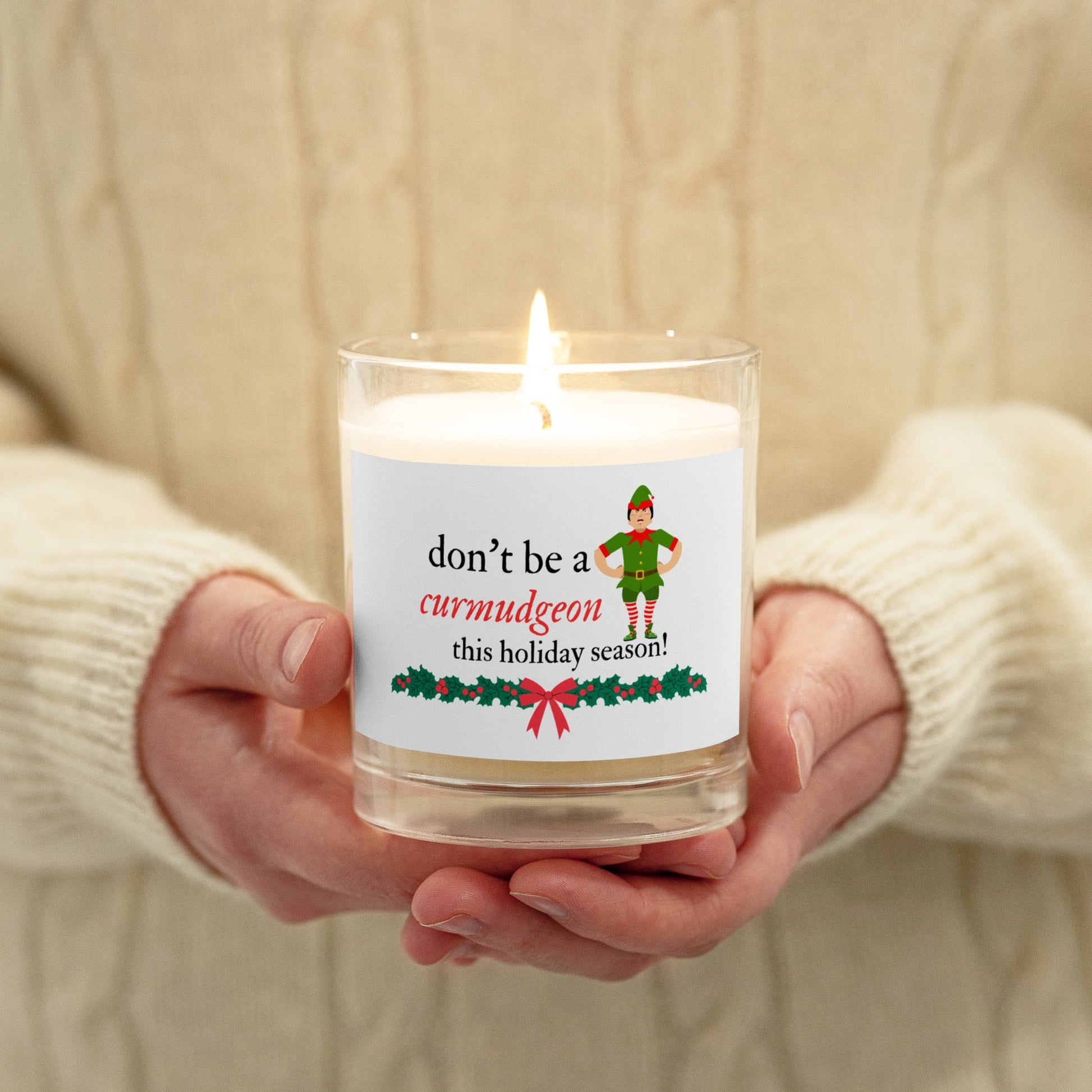 Don’t be a Curmudgeon Candle