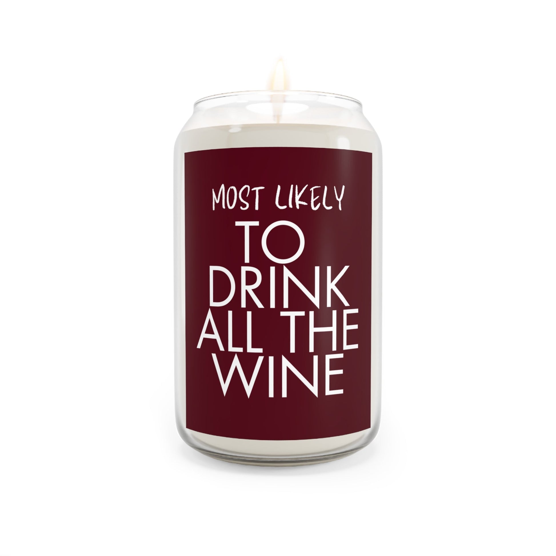 Drink All the Wine Candle - Sea Breeze / 13.75oz Home Decor