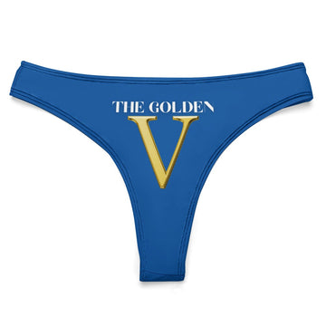 The Golden V Thong
