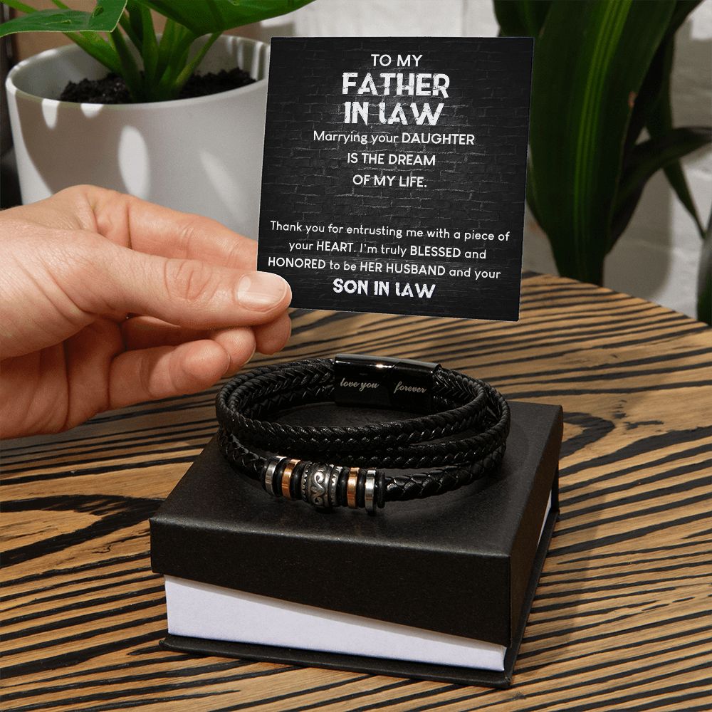 Father In Law - Dream Of My Life Forever Bracelet Jewelry