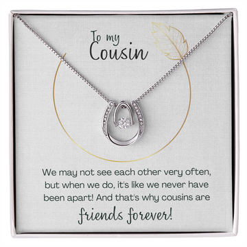 Friends Forever Cousin Necklace