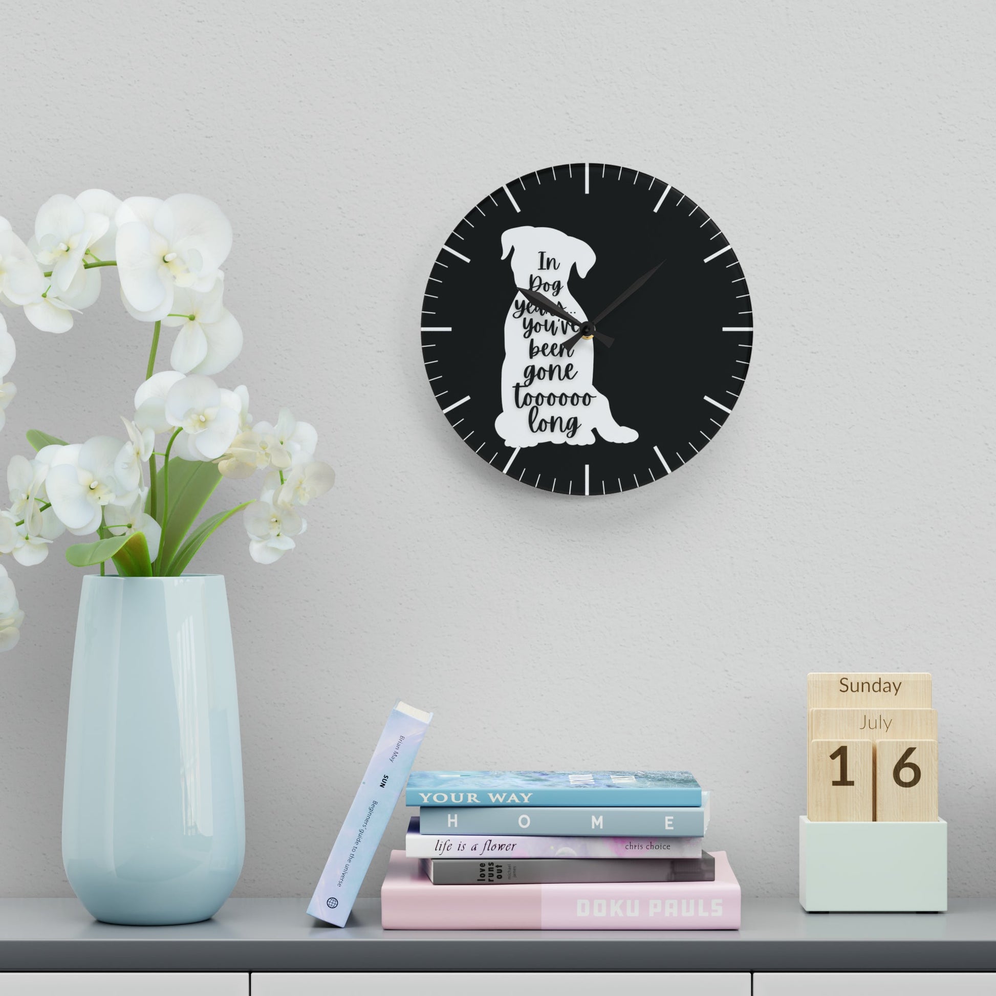 Gone TOOO Long Wall Clock - GetGifts