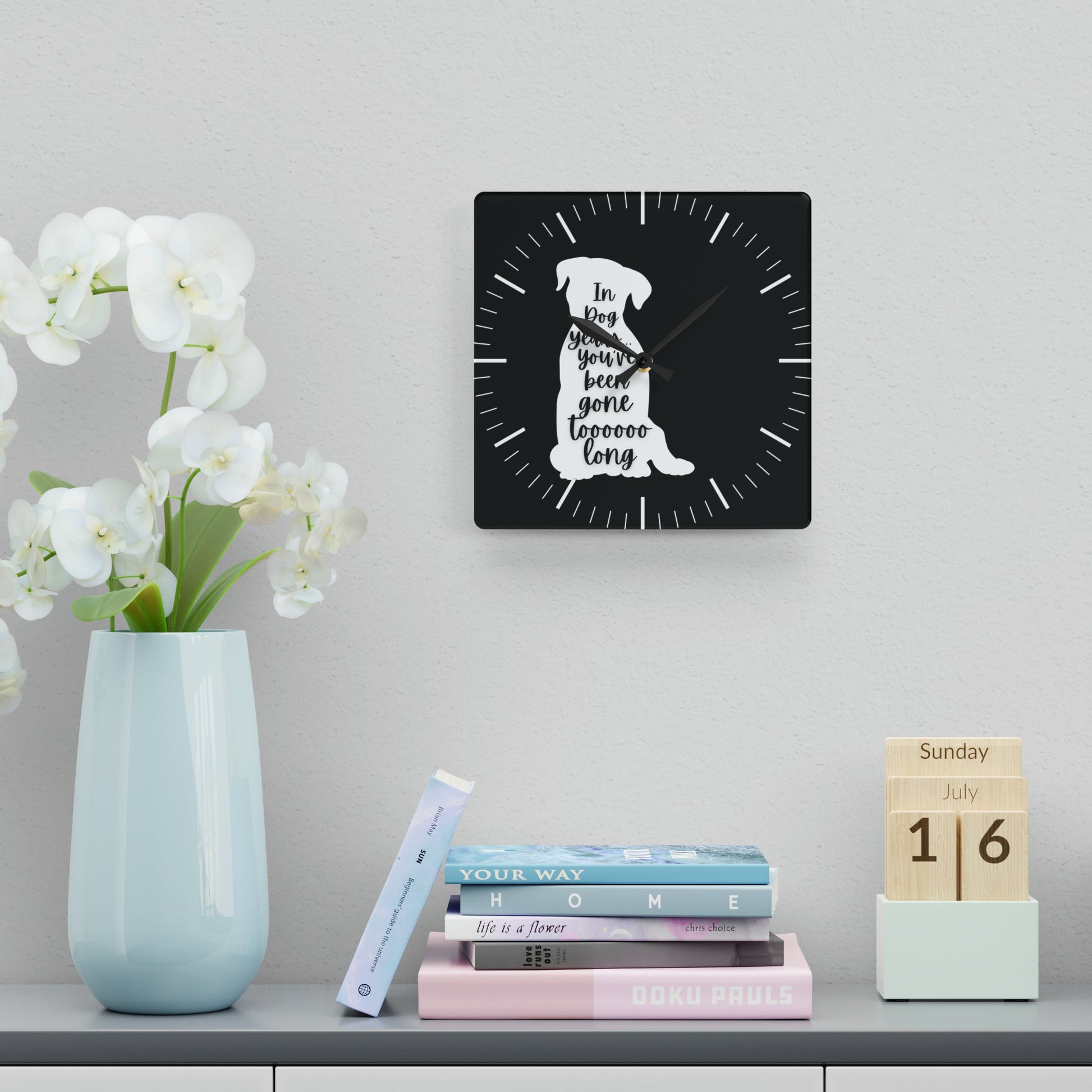 Gone TOOO Long Wall Clock - GetGifts