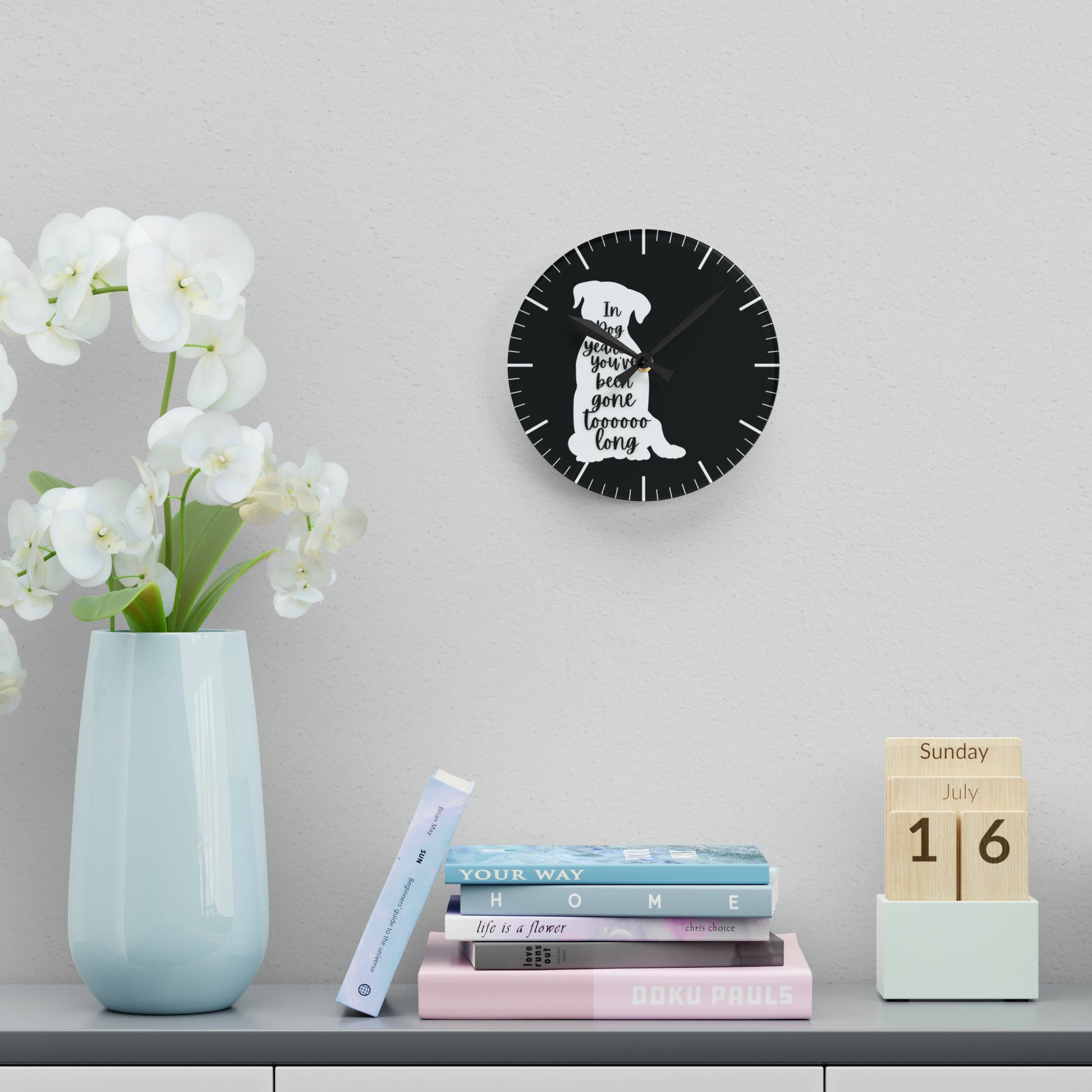 Gone TOOO Long Wall Clock - GetGifts