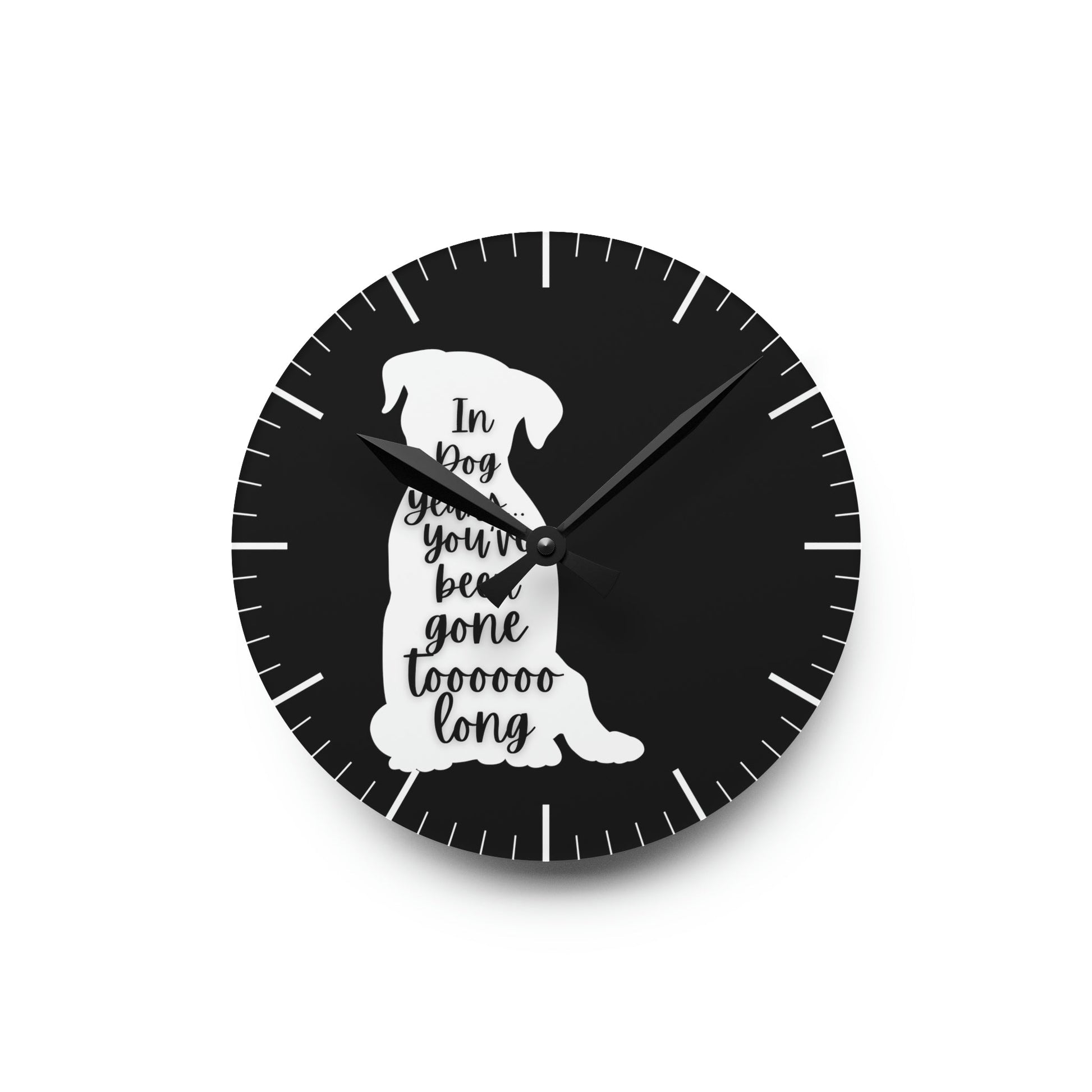 Gone TOOO Long Wall Clock - GetGifts