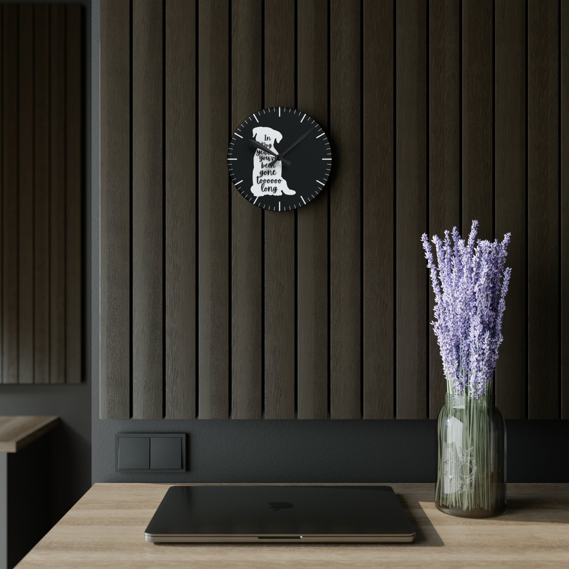 Gone TOOO Long Wall Clock - GetGifts